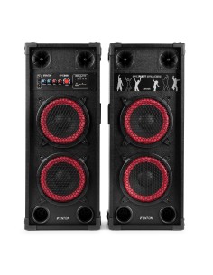SPK-208 JUEGO DE ALTAVOCES ACTIVOS PA 2 X 8" BT 2