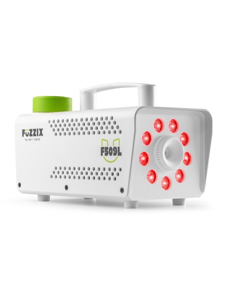 F509LW MÁQUINA DE HUMO PARTY 9 LEDS RGB EDICIÓN BLANCA
