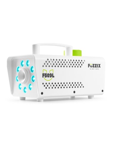 F509LW MÁQUINA DE HUMO PARTY 9 LEDS RGB EDICIÓN BLANCA