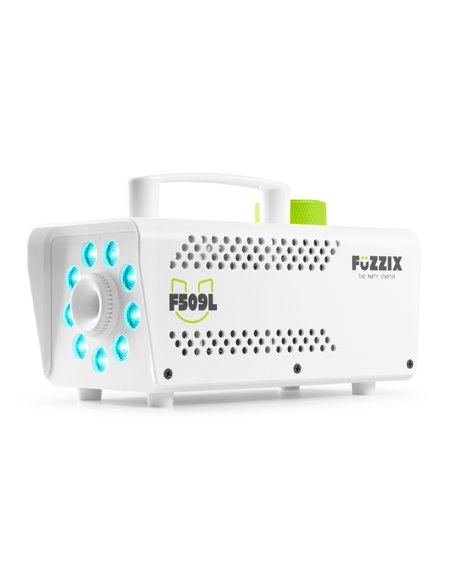 F509LW MÁQUINA DE HUMO PARTY 9 LEDS RGB EDICIÓN BLANCA