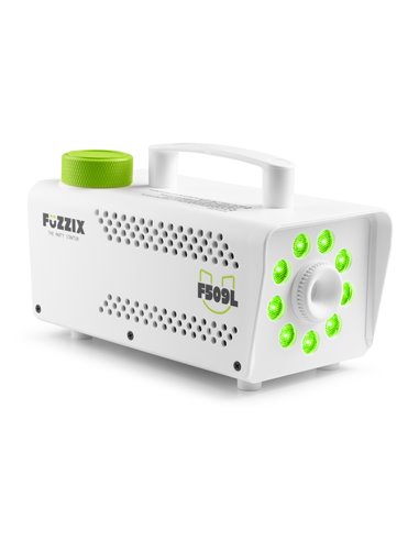 F509LW MÁQUINA DE HUMO PARTY 9 LEDS RGB EDICIÓN BLANCA