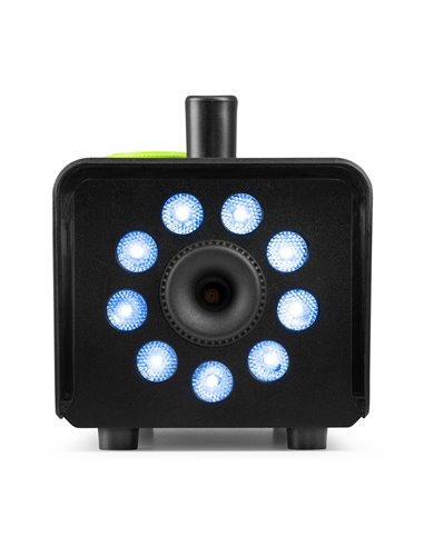 F509L MÁQUINA DE HUMO PARTY 9 LEDS RGB