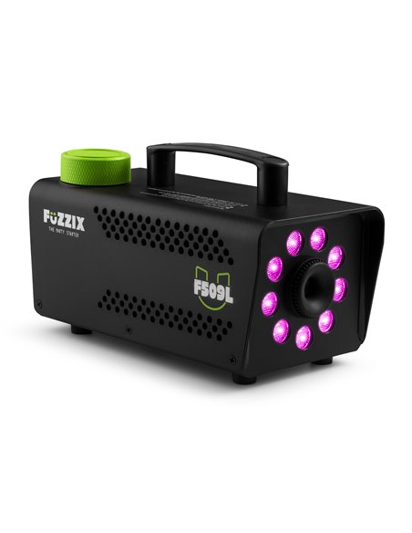 F509L MÁQUINA DE HUMO PARTY 9 LEDS RGB