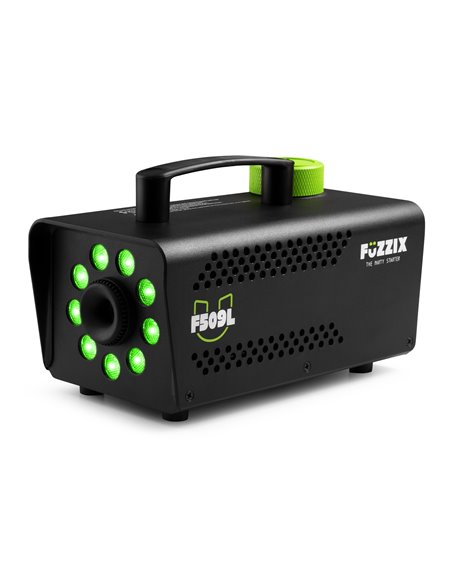 F509L MÁQUINA DE HUMO PARTY 9 LEDS RGB