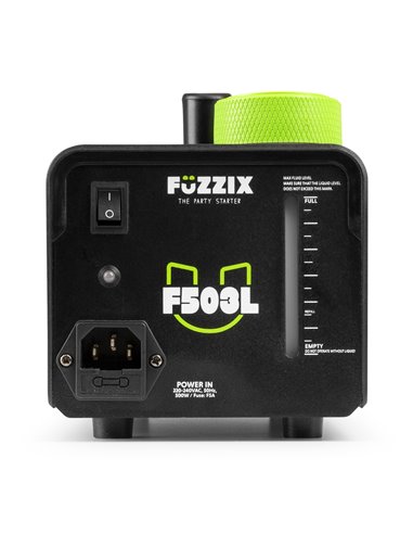 F503L MÁQUINA DE HUMO PARTY 3 LEDS RGB