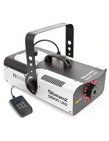 S1500LED MAQUINA DE HUMO CON LEDS 9X 3W RGB DMX