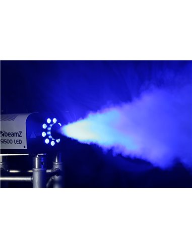 S1500LED MAQUINA DE HUMO CON LEDS 9X 3W RGB DMX