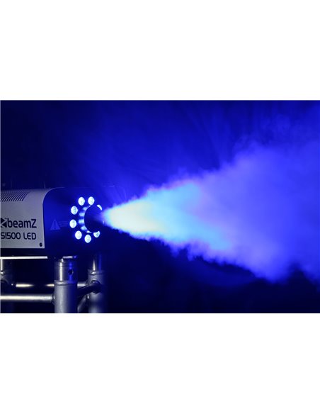 S1500LED MAQUINA DE HUMO CON LEDS 9X 3W RGB DMX