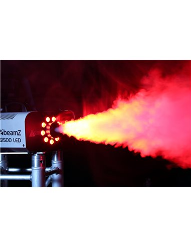 S1500LED MAQUINA DE HUMO CON LEDS 9X 3W RGB DMX