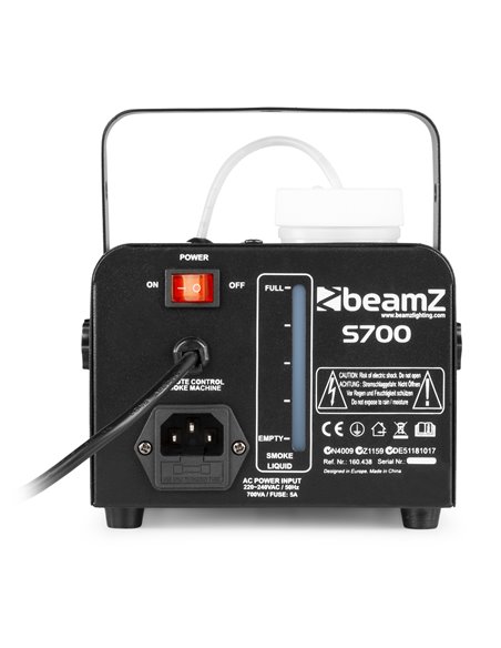 S700 MÁQUINA DE HUMO INCLUIDO LÍQUIDO