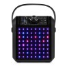 KAR50B ALTAVOZ KARAOKE CON EFECTO DE LUZ LED NEGRO