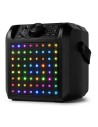 KAR50B ALTAVOZ KARAOKE CON EFECTO DE LUZ LED NEGRO