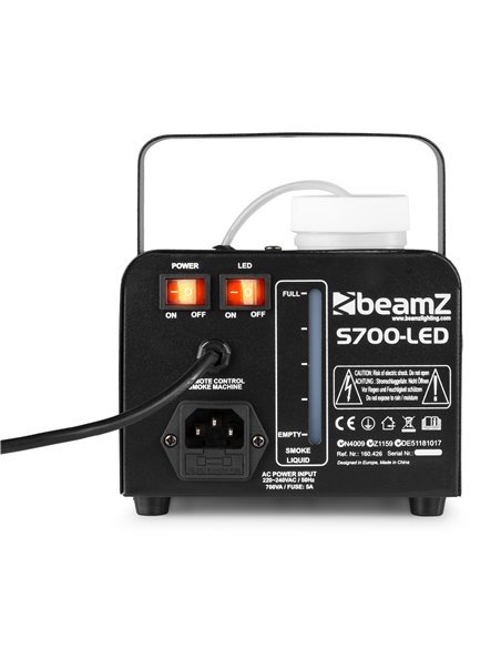 S700-LED MAQUINA DE HUMO CON EFECTO LLAMA