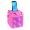 KAR50P ALTAVOZ KARAOKE CON EFECTO DE LUZ LED ROSA