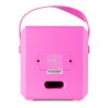 KAR50P ALTAVOZ KARAOKE CON EFECTO DE LUZ LED ROSA
