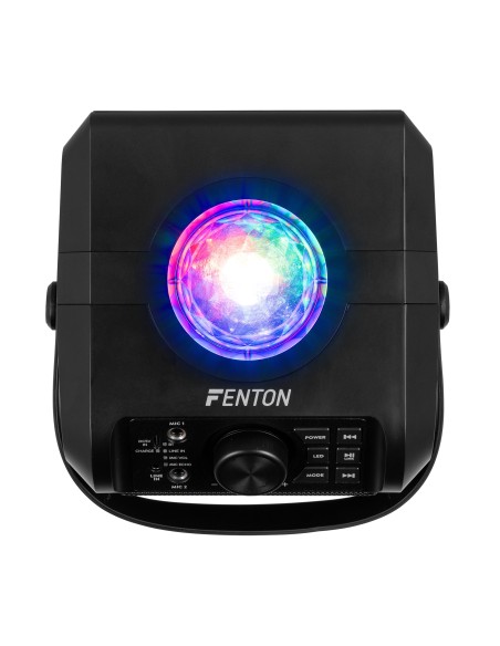 KAR55B ALTAVOZ KARAOKE CON LED JELLY BALL NEGRO