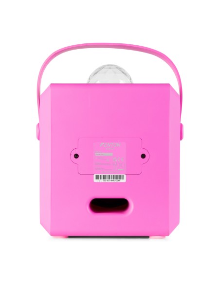 KAR55P ALTAVOZ KARAOKE CON LED JELLY BALL ROSA