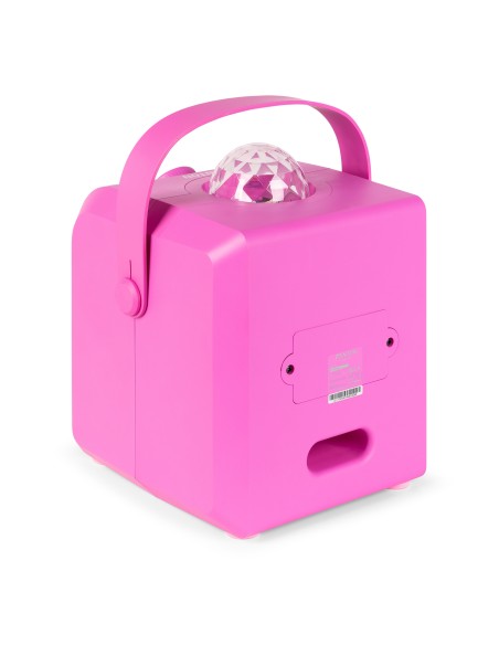 KAR55P ALTAVOZ KARAOKE CON LED JELLY BALL ROSA