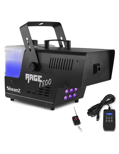 RAGE 1800LED MAQUINA DE HUMO CON TEMPORIZADOR