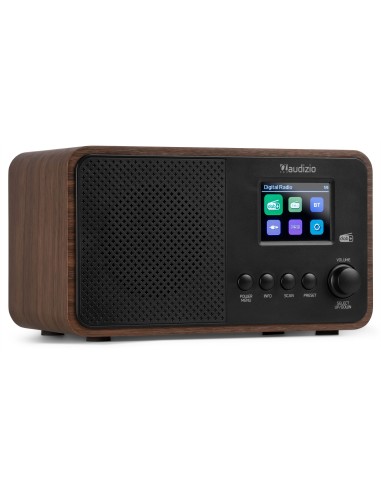 AVIO DAB+ RADIO MADERA