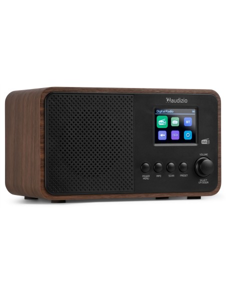 AVIO DAB+ RADIO MADERA