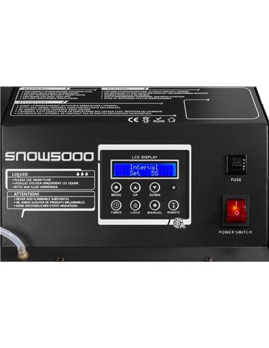 SNOW5000 MAQUINA DE NIEVE DE ALTO VOLUMEN