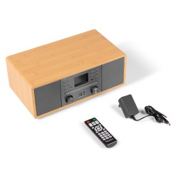 AVOLA SISTEMA DE MÚSICA DIGITAL CD/BT/DAB+/INTERNET BAMBÚ