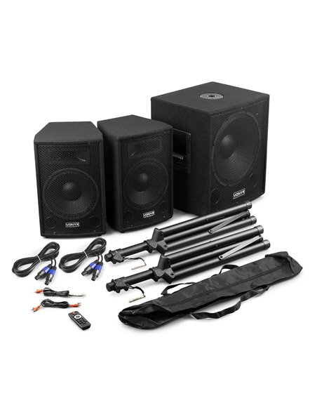 VX1015BT 2.1 CONJUNTO ALTAVOCES ACTIVOS 15”