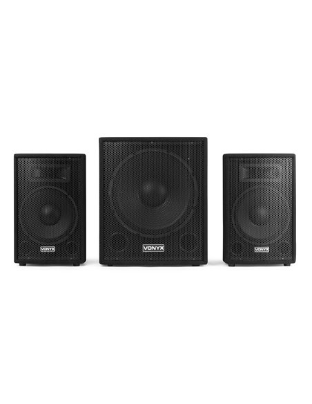 VX1015BT 2.1 CONJUNTO ALTAVOCES ACTIVOS 15”