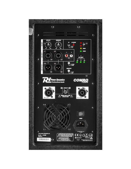 PD COMBO 1200 12” SUBWOOFER + 2X 6,5” TOPS