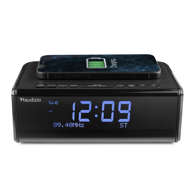 CUNEO CLOCK RADIO DAB + CON CARGA INALÁMBRICA