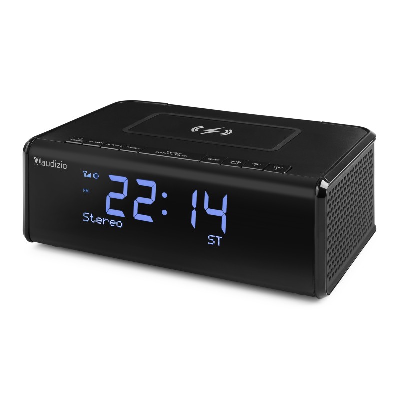CUNEO CLOCK RADIO DAB + CON CARGA INALÁMBRICA