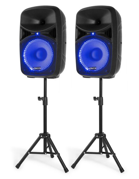 VPS102A SET PLUG & PLAY 600W CON TRIPODES