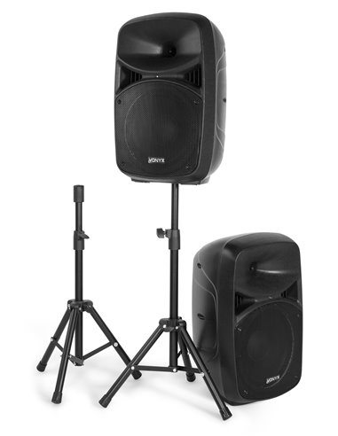 VPS102A SET PLUG & PLAY 600W CON TRIPODES