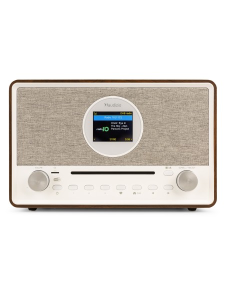 LUCCA RADIO INTERNET CON DAB+ Y REPRODUCTOR CD MADERA