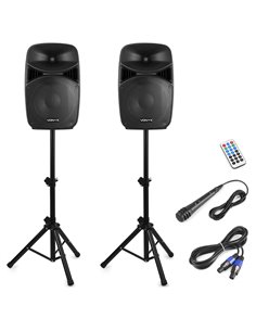 VPS122A SET PLUG & PLAY 800W CON TRIPODES