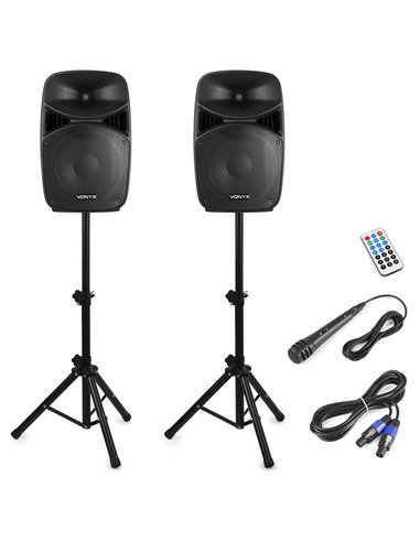 VPS122A SET PLUG & PLAY 800W CON TRIPODES