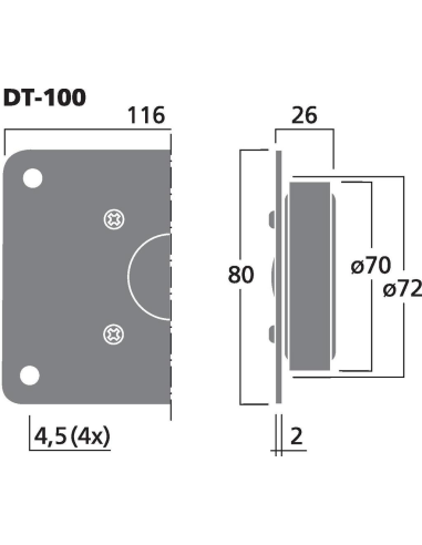 InicioSonidoAltavoces instalacionWall Loudspeakers Power Dynamics BG030 CONJUNTO ALTAVOCES INTERIOR/EXTERIOR 3" 60W NEGRO ...