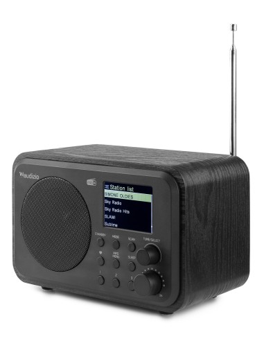 MILAN DAB+ RADIO CON BATERÍA NEGRO
