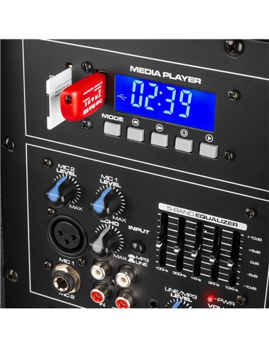 VPS122A SET PLUG & PLAY 800W CON TRIPODES