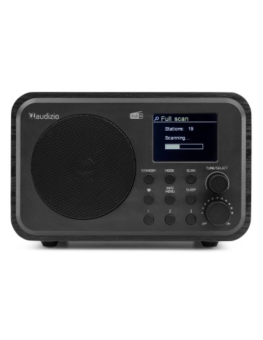 MILAN DAB+ RADIO CON BATERÍA NEGRO