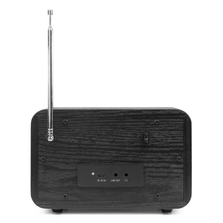 MILAN DAB+ RADIO CON BATERÍA NEGRO