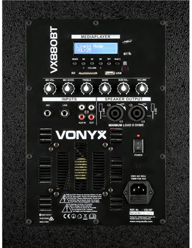 VX880BT CONJUNTO 2.1 ACTIVO