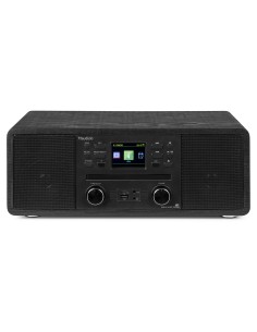 AVOLA SISTEMA DE MÚSICA DIGITAL CD/BT/DAB+/INTERNET NEGRO