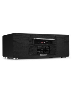 AVOLA SISTEMA DE MÚSICA DIGITAL CD/BT/DAB+/INTERNET NEGRO