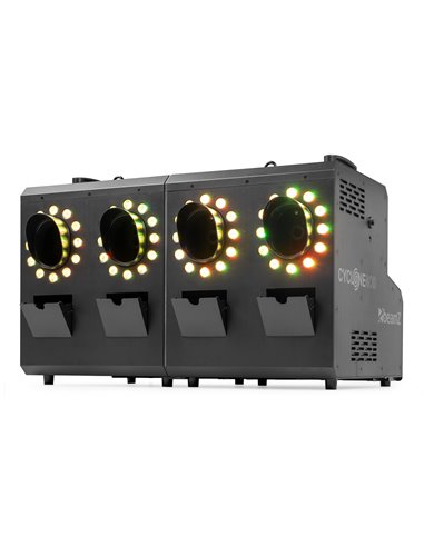 CYCLONE400 MÁQUINA DE HUMO Y BURBUJAS CON LED RGBW