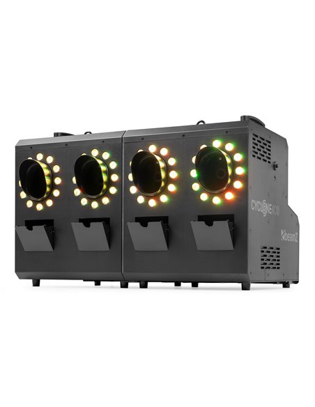 CYCLONE400 MÁQUINA DE HUMO Y BURBUJAS CON LED RGBW