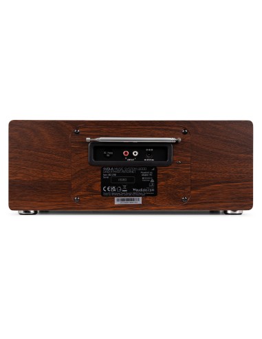 AVOLA SISTEMA DE MÚSICA DIGITAL CD/BT/DAB+/INTERNET MADERA