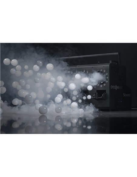 CYCLONE400 MÁQUINA DE HUMO Y BURBUJAS CON LED RGBW