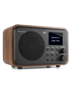 MILAN DAB+ RADIO CON BATERÍA MADERA